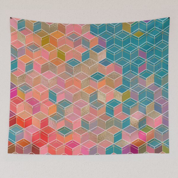 Item preview, multicolored rhombuses designed and sold by Olga Lashko.