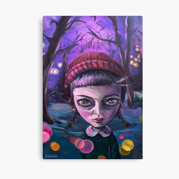 Gloomy Girl Canvas Print
