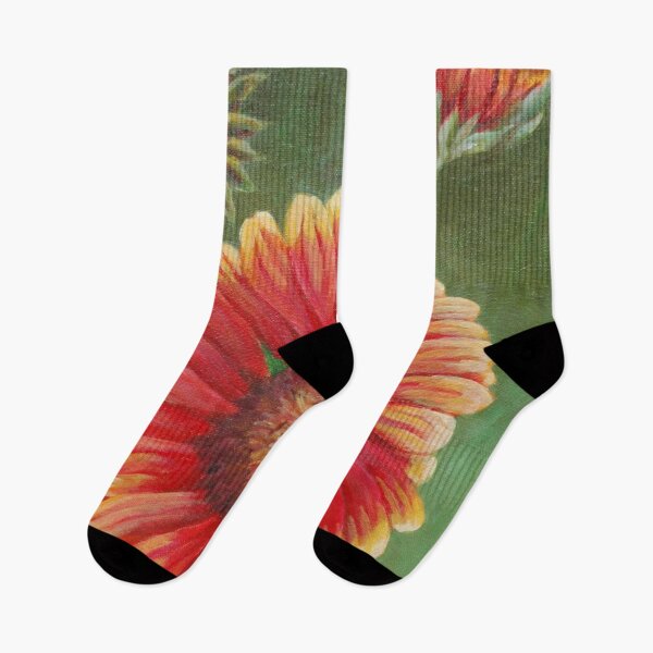 Item preview, Red and Yellow Gaillardia Flower designed and sold by dragonbee.