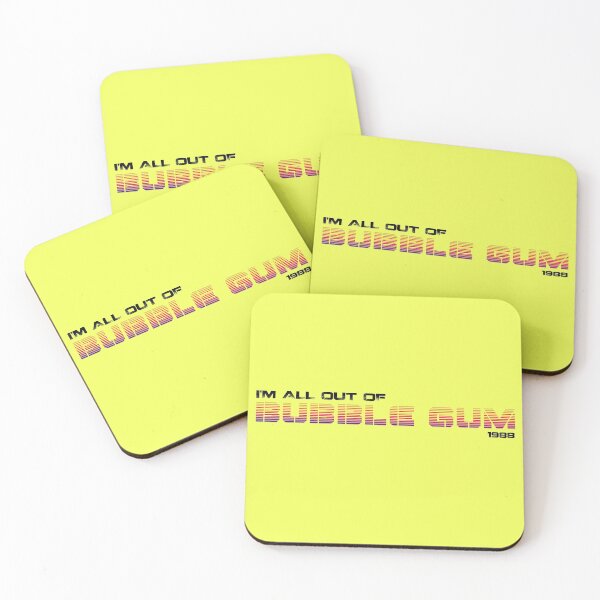 Item preview, All Out Of Bubble Gum designed and sold by Movie-Takedown.