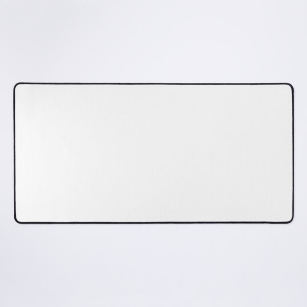 White 2025 desk pad