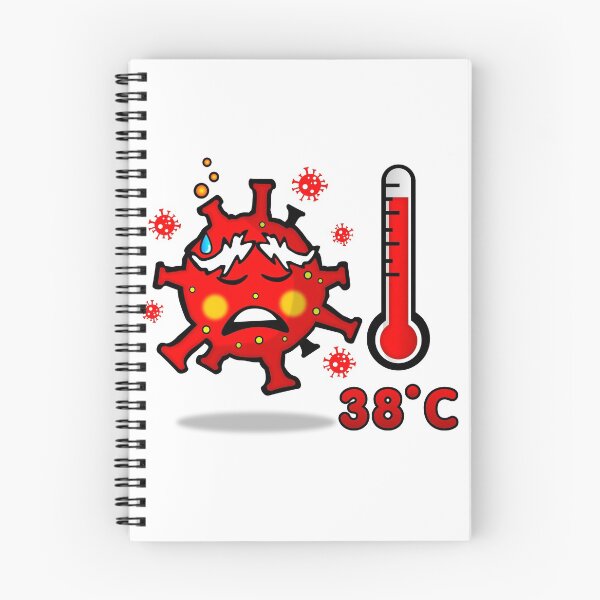 Item preview, Virus with fever. Keep your distance designed and sold by simonsitos.