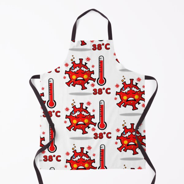 Item preview, Virus with fever. Keep your distance designed and sold by simonsitos.