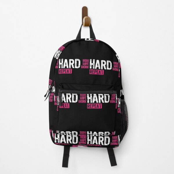 Item preview, Mom Hard Wife Hard Work Hard Repeat - Mother Quote, Hard Working Mother, Appreciation for Mothers designed and sold by Merchking1.