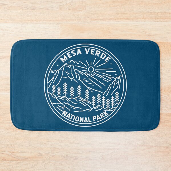 Item preview, Mesa Verde National Park Colorado Monoline designed and sold by KrisSidDesigns.