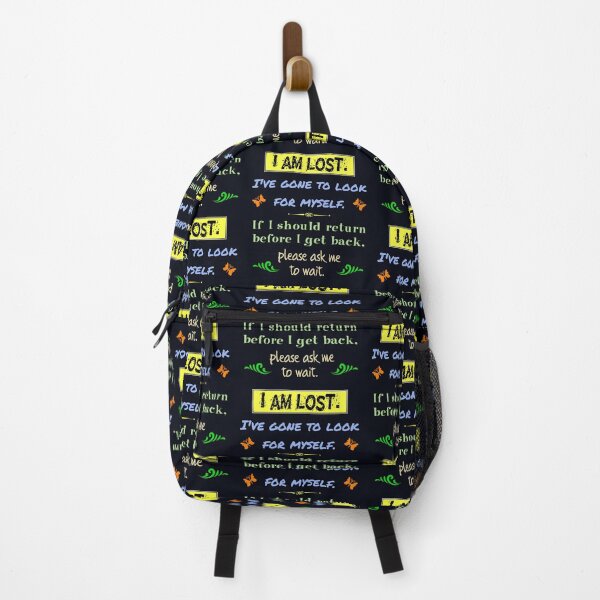 Item preview, I am lost. I've gone to look for myself. (etc) funny designed and sold by SolidEarthArt.