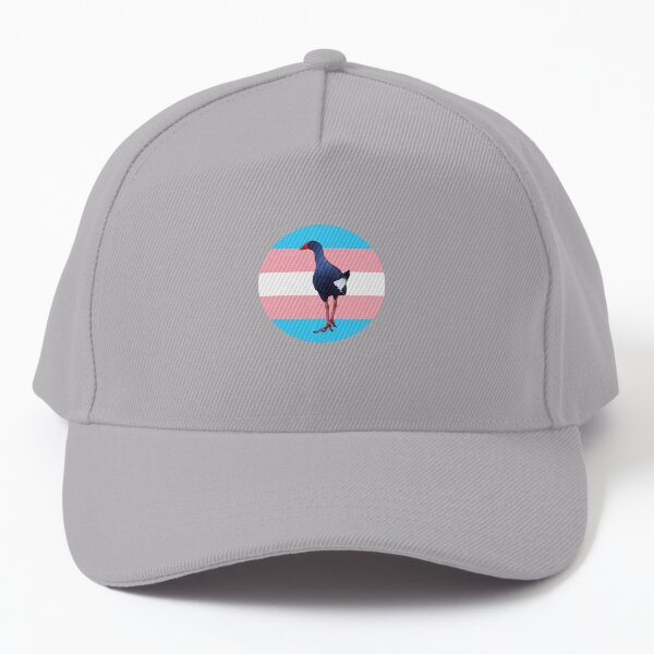 Pūkeko - trans flag Baseball Cap