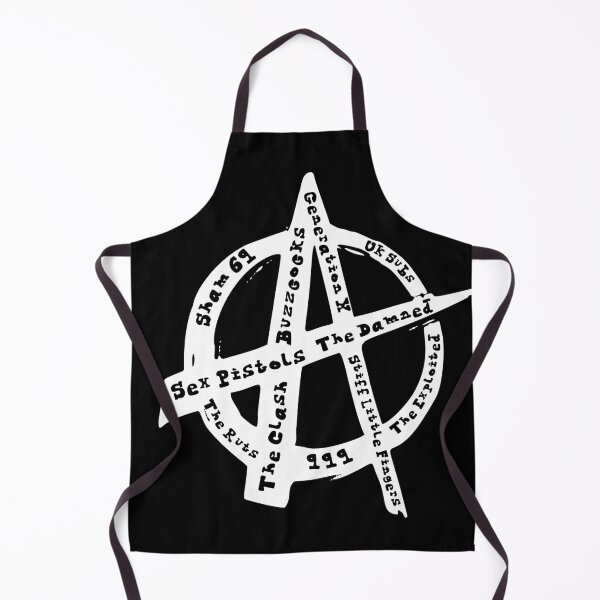 Item preview, White Anarchy Punk Symbol designed and sold by 133DandC.