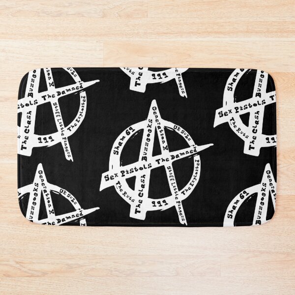 Item preview, White Anarchy Punk Symbol designed and sold by 133DandC.