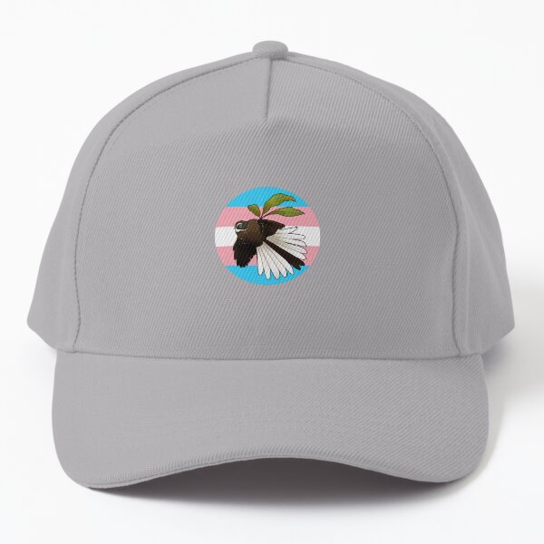 Pīwakawaka - trans flag Baseball Cap