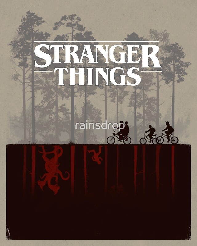 Stranger Things Run: Posters | Redbubble