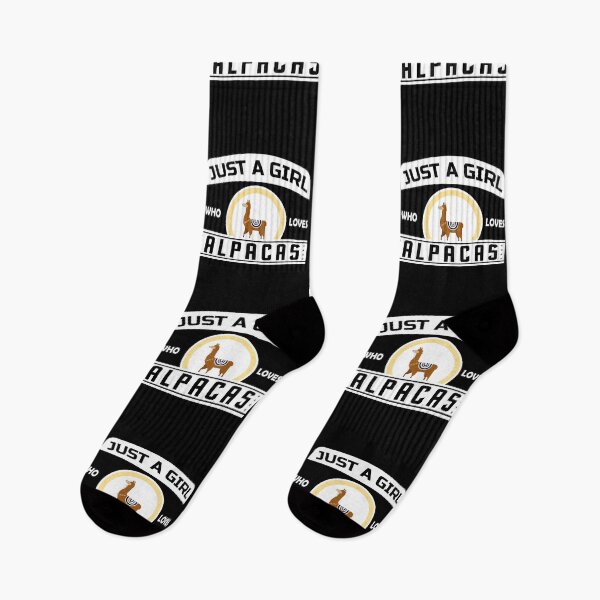 Item preview, Just A Girl Who Loves Alpacas, Funny Cute Animal Pet, Charming Quirky Good Looks Alpacas designed and sold by Merchking1.
