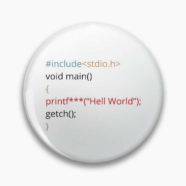 Item preview, Programming Hello World designed and sold by EngineersArt.