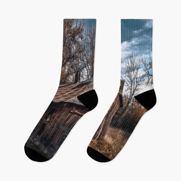 Item preview, Scary Forest, Cottage And Blue Sky Landscape | Halloween Gift | Home Decor | Halloween Decoration | Christmas Decoration | Christmas Shopping | Christmas Decor designed and sold by dipimoda.