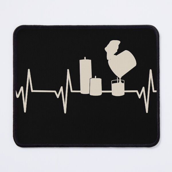 Item preview, Candle Making Heartbeat Pulse Gift For Candle Makers designed and sold by JokeGysen.