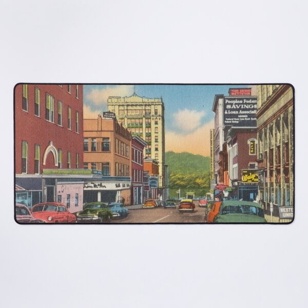 Item preview, Urban street vintage illustration designed and sold by YuneDesigns.