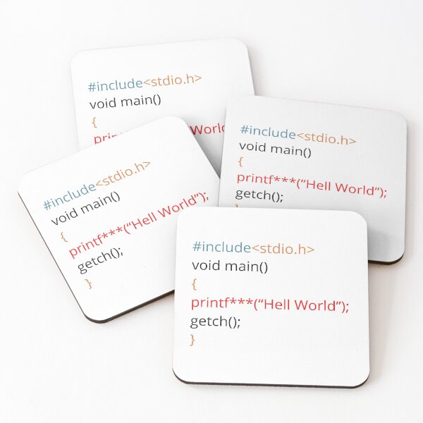 Item preview, Programming Hello World designed and sold by EngineersArt.