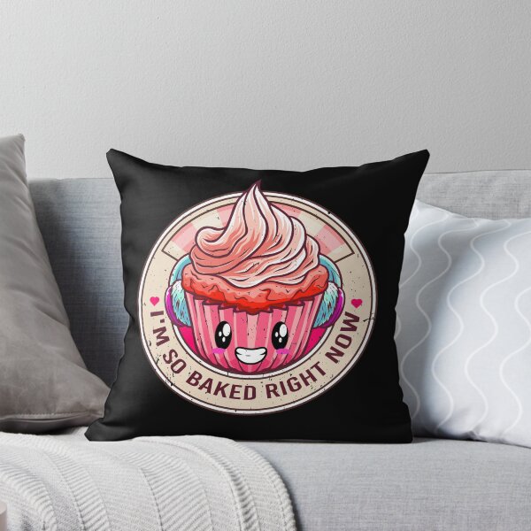Artikelvorschau, Ich bin gerade so gebacken Lustiger Kawaii Cupcake entworfen und verkauft von Sabrine Chelly Shop.