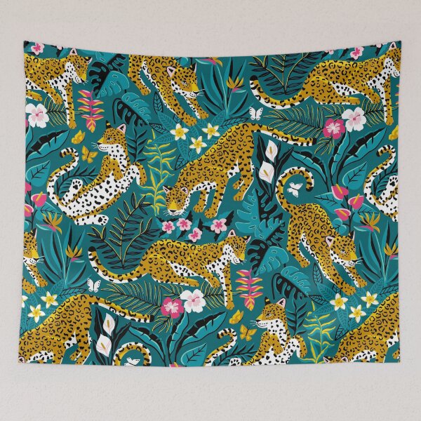 Item preview, Dancing Jaguar Jungle designed and sold by TigaTiga.