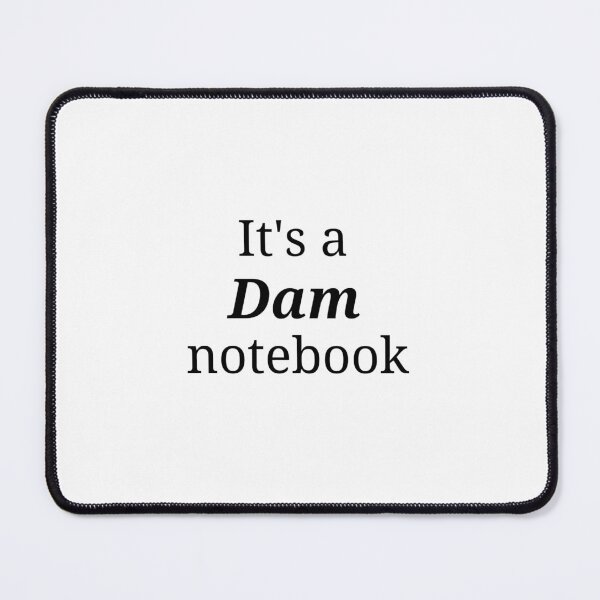Item preview, its a dam notebook designed and sold by Alex Velasquez.
