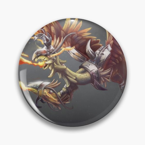 Item preview, Merciless the Flaming SkyBird designed and sold by shadowspeeder.