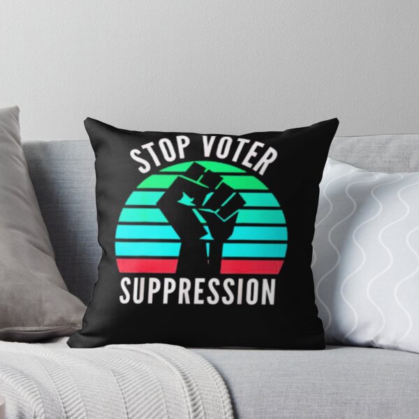 Item preview, Black Voters Matter Georgia Voting Stop Voter Suppression T-Shirt designed and sold by spolayastore.