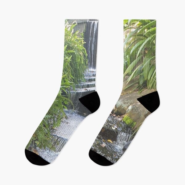 Item preview, Rocky Garden Waterfall with Plants designed and sold by Bennymp.