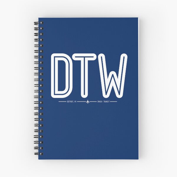 Item preview, DTW Detroit Airport designed and sold by smashtransit.