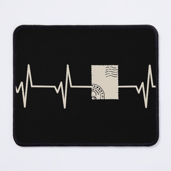 Item preview, Stamp Collecting Heartbeat Pulse Gift For Philatelists designed and sold by JokeGysen.