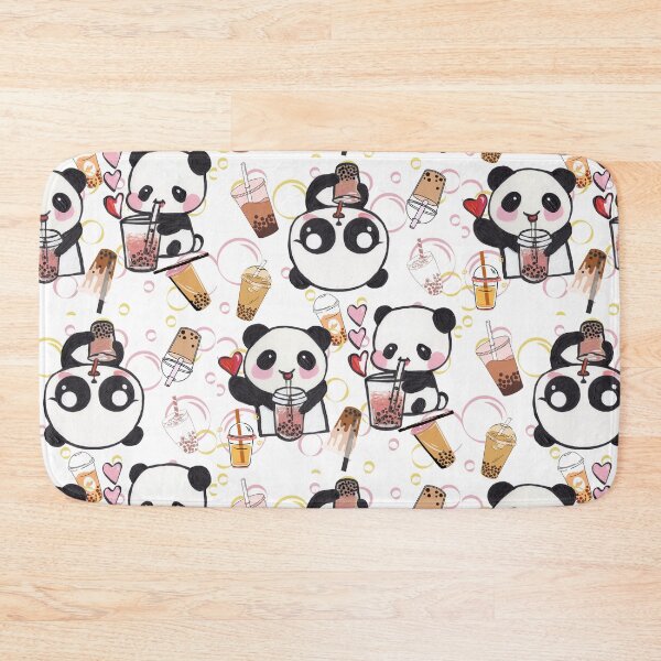 Item preview, Pandas love bubble tea designed and sold by RheaRealm.