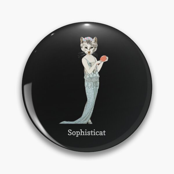 Item preview, Sophisticat : Sophisticated Fancy Cat designed and sold by utopianpioneer.