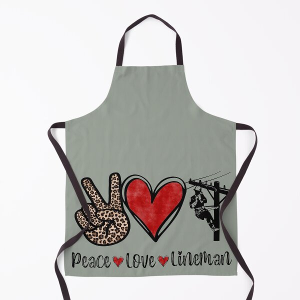 Item preview, Peace, Love, Linemen designed and sold by Sheepherder120.