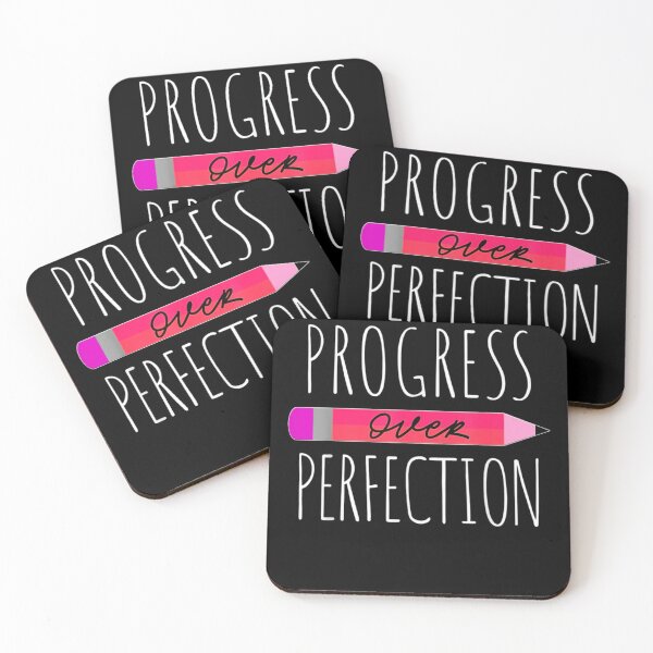 Item preview, Motivational Progress Over Perfection back to School Teacher T-Shirt designed and sold by spolayastore.