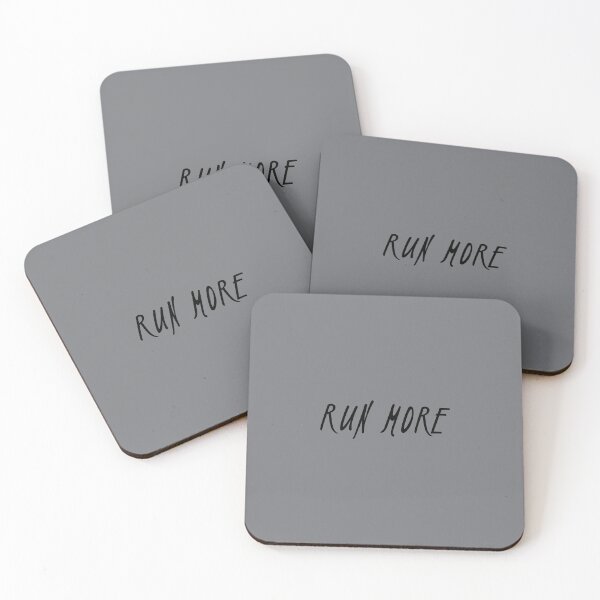 Item preview, Run More, Running quotes designed and sold by Minimalist Quotes and Sayings.