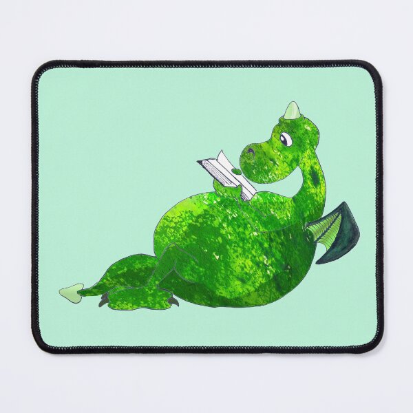 Item preview, Dragón de lectura designed and sold by junocreations.