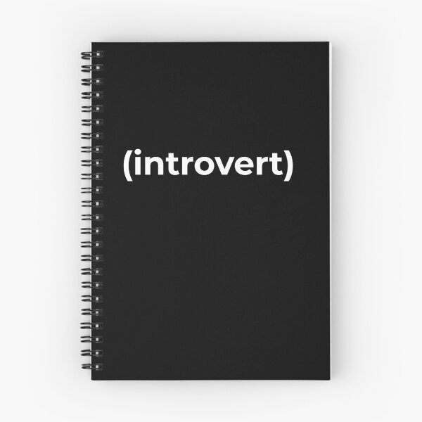 Item preview, (introvert) - You want people to know, but why shout? designed and sold by hardscuffle.