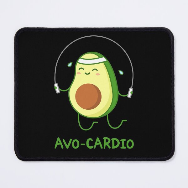 Item preview,  Avocardio. Avocado pun.  Jump Rope Work Out.  designed and sold by TashaVector.