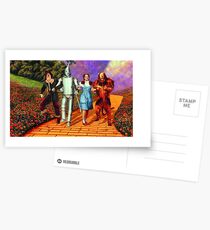 Down the Yellow Brick Road Postcards