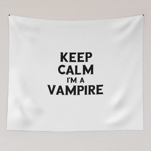 Item preview, Keep Calm I'm a Vampire designed and sold by T-shirts4you.
