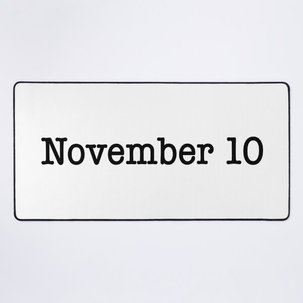 Item preview, November 10 designed and sold by ellebackup.