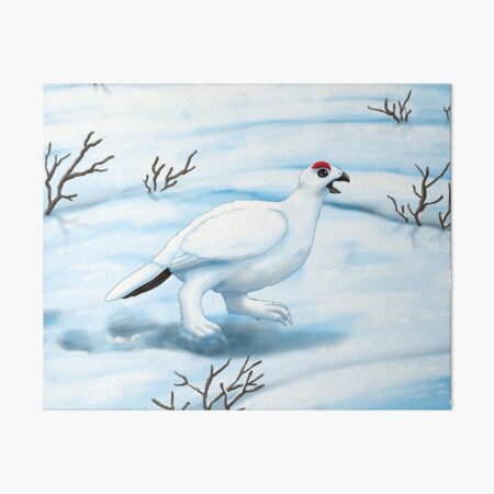 Item preview, Willow Ptarmigan designed and sold by JeMiChi Art.