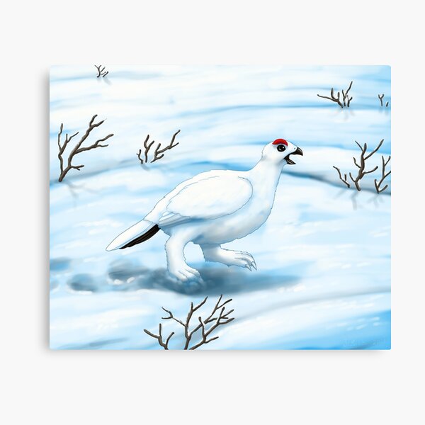 Item preview, Willow Ptarmigan designed and sold by JeMiChi Art.