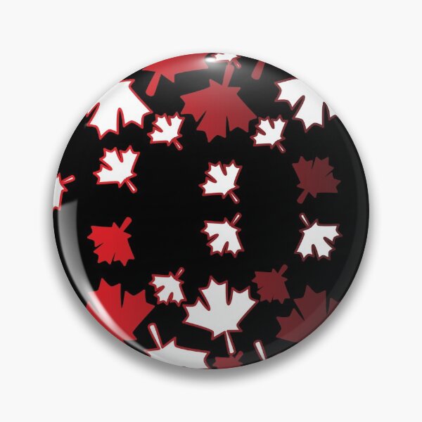 Item preview, Red and white leaves pattern  designed and sold by Dear-Ashlin.