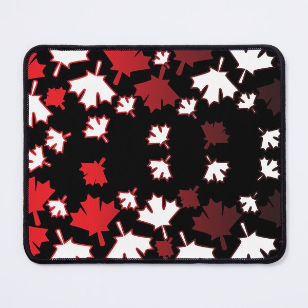 Item preview, Red and white leaves pattern  designed and sold by Dear-Ashlin.