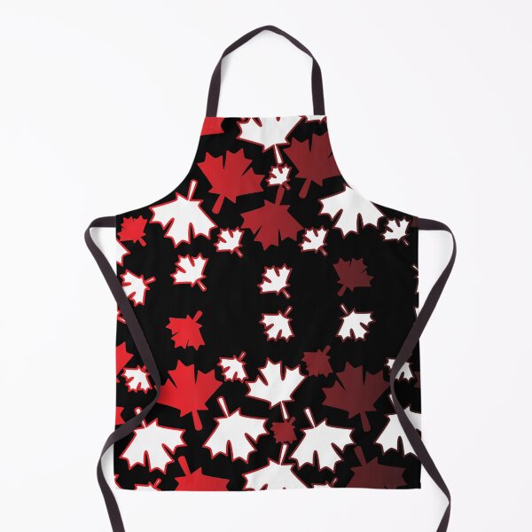 Item preview, Red and white leaves pattern designed and sold by Dear-Ashlin.