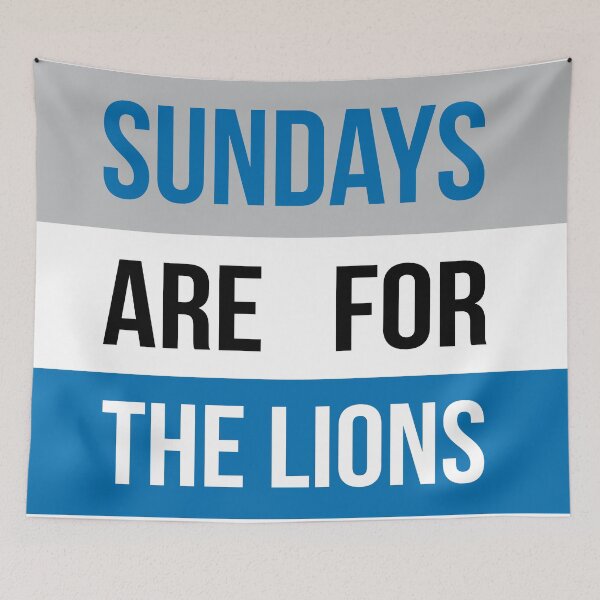 Item preview, Sundays Are For The Lions designed and sold by emilydraeger.