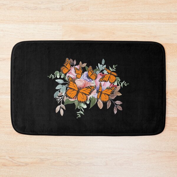 Item preview, Butterflies And Roses, Monarch Butterfly Pink Roses  Save Monarch Nature designed and sold by Merchking1.