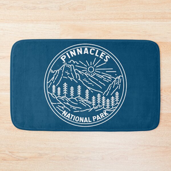 Item preview, Pinnacles National Park California Monoline designed and sold by KrisSidDesigns.