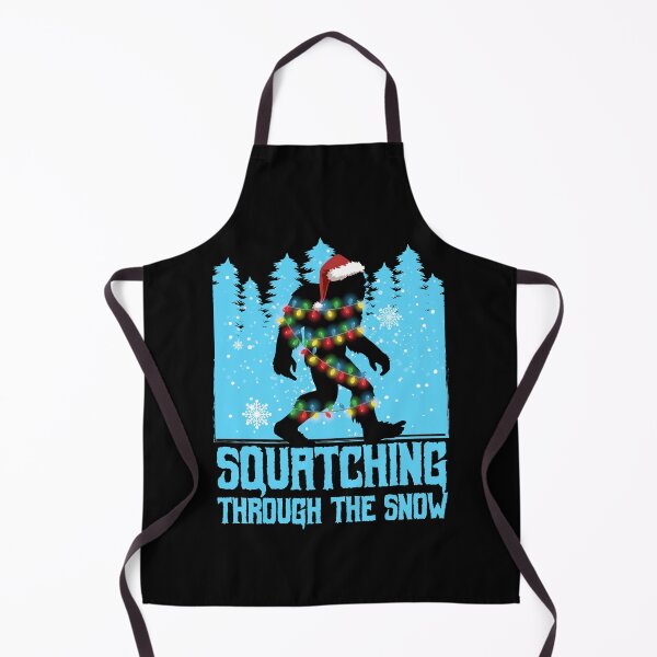 Item preview, Bigfoot Sasquatch Squatching Through the Snow designed and sold by Maria Garcia.