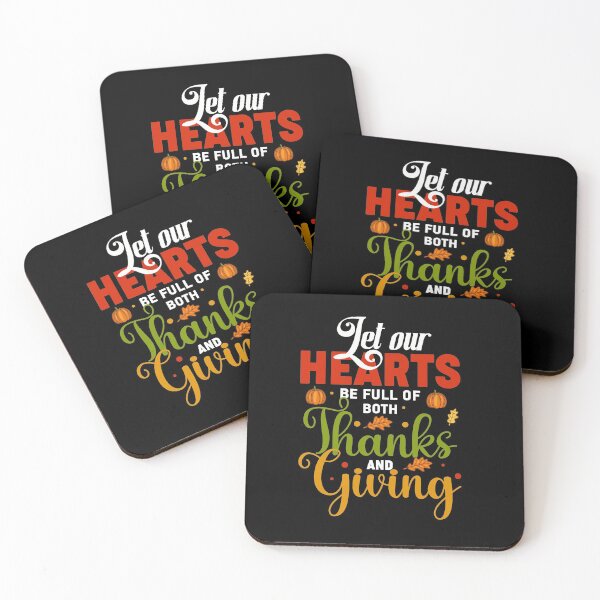 Item preview, Let Our Hearts Be Full of  Both Thanks and Giving designed and sold by Sheepherder120.